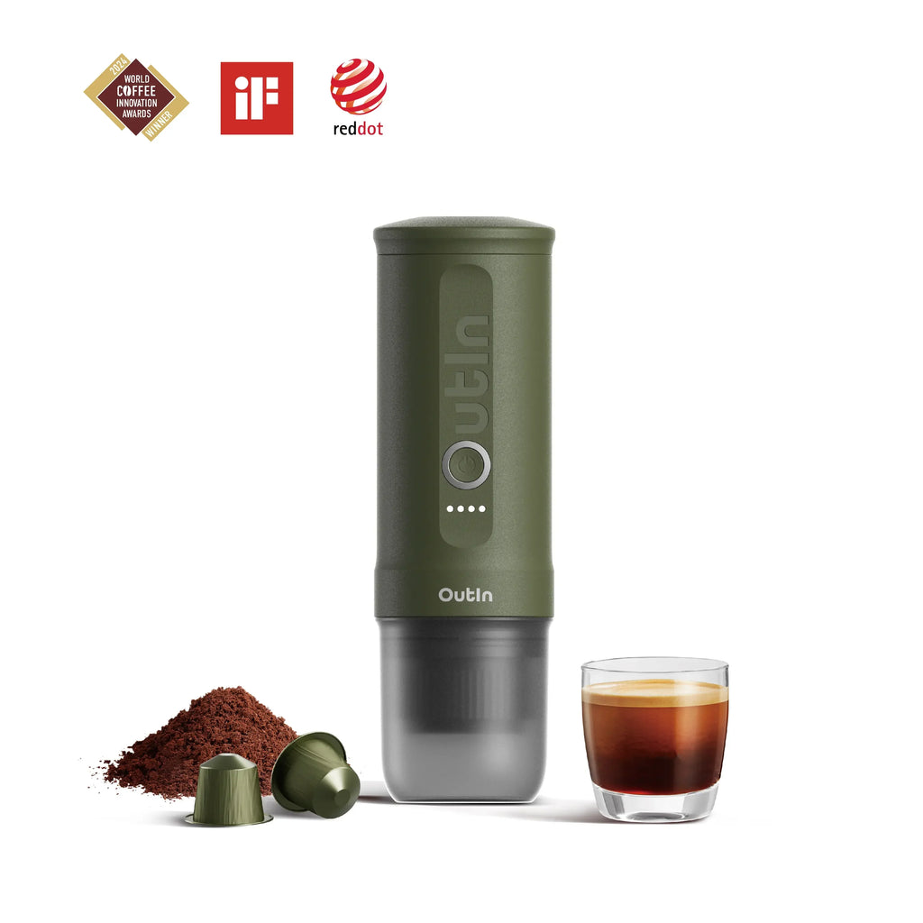 Customized Nano Portable Espresso Machine (Forest Green)