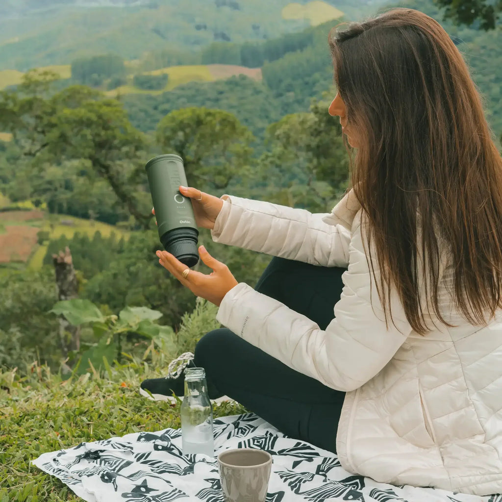 Customized Nano Portable Espresso Machine (Forest Green)