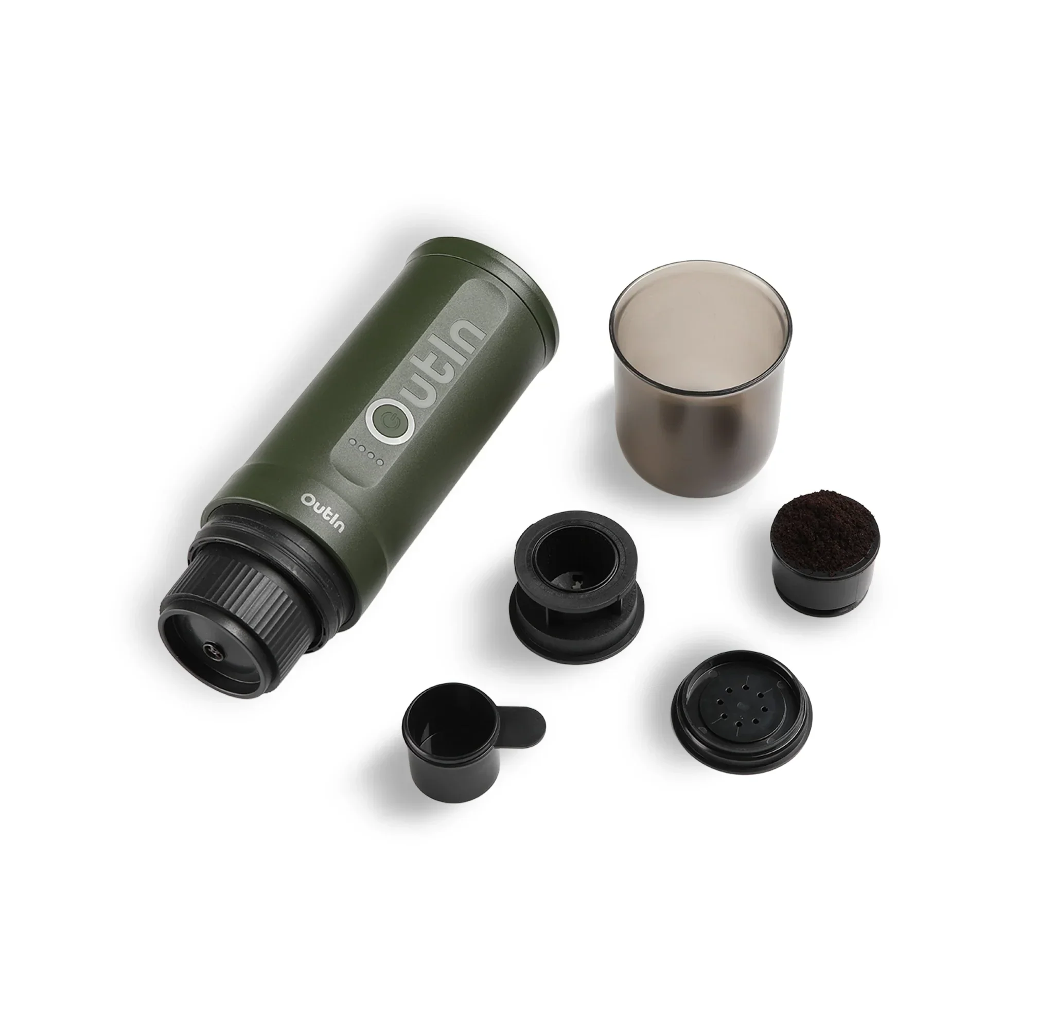 Customized Nano Portable Espresso Machine (Forest Green)